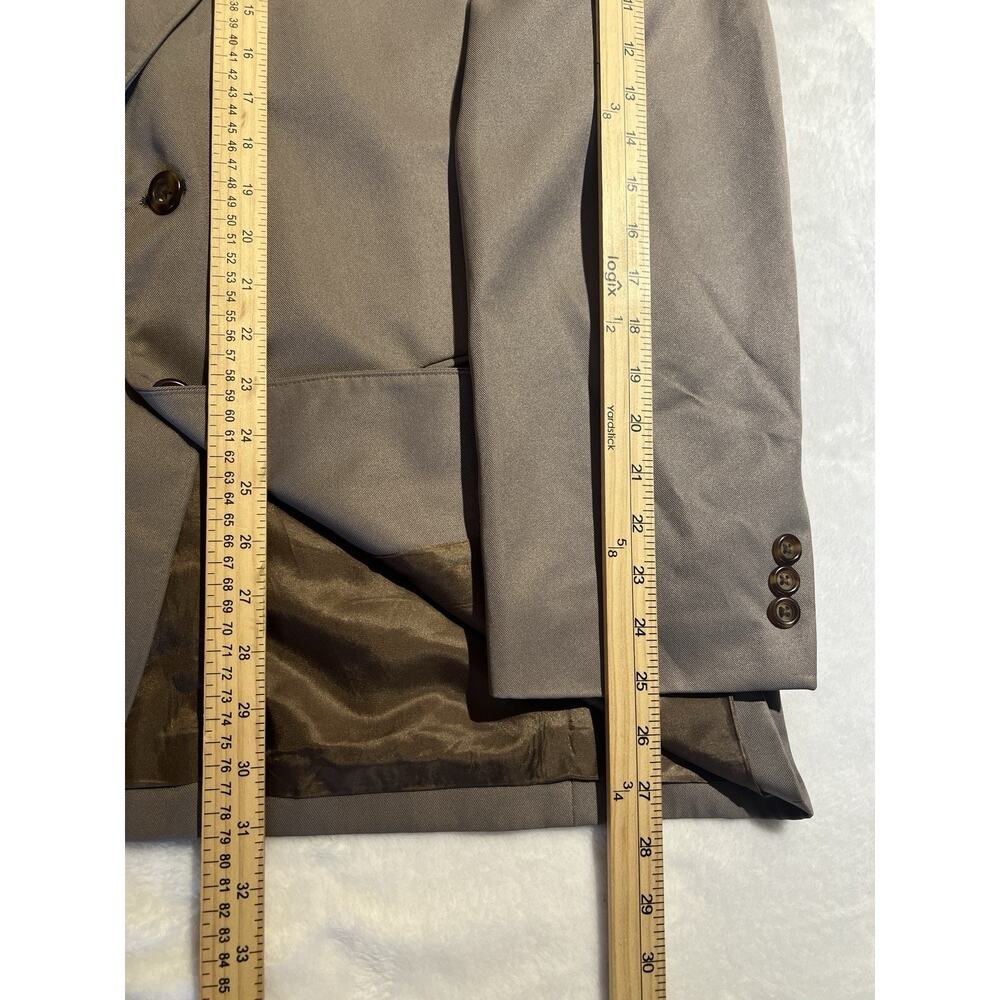 Circle S Dallas Texas 43-44R 38x29 Taupe Brown Tan Western Suit Rodeo - Picture 13 of 16